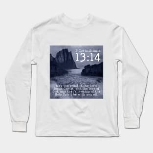 2 Corinthians 13:14 Long Sleeve T-Shirt